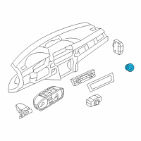 OEM 2011 BMW 1 Series M Ignition Switch Diagram - 61-31-6-949-499