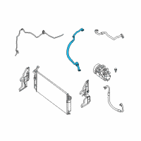 OEM 2009 Nissan Altima Hose-Flexible, Low Diagram - 92480-ZN80A