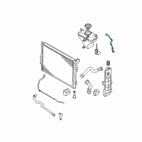 OEM 2009 BMW M3 Vent Pipe Diagram - 11-53-7-838-219