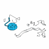 OEM BMW Rp Air Supply System Diagram - 37-22-6-787-616