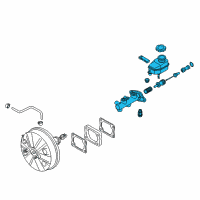 OEM Kia Spectra5 Cylinder Assembly-Brake Diagram - 585102F600