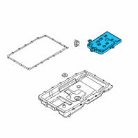 OEM Ford Police Interceptor Utility SCREEN ASY Diagram - LP5Z-7A098-A