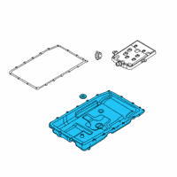 OEM 2022 Ford Police Interceptor Utility PAN ASY - TRANSMISSION OIL Diagram - LP5Z-7A194-B