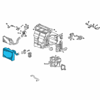 OEM 2006 Acura RSX Evaporator Diagram - 80211-S6M-A12