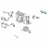 OEM Acura RSX Sub-Harness, Air Conditioner Diagram - 80650-S6M-A40