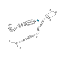 OEM 2002 Kia Rio Gasket Diagram - 28764FD010