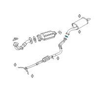 OEM 2002 Kia Sportage Gasket Diagram - 0K2NA40305