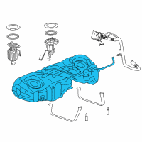 OEM 2021 Dodge Charger Fuel Diagram - 68494563AB