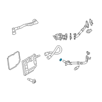 OEM 2022 Ford Escape EGR Valve Diagram - K2GZ-9D475-B