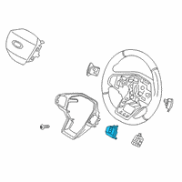 OEM Ford Escape Cruise Switch Diagram - LB5Z-9C888-G