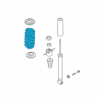 OEM Hyundai Ioniq Spring-Rear Diagram - 55350-G2200