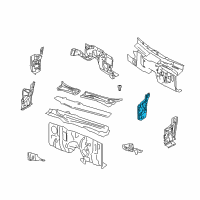 OEM 2007 Lincoln Town Car Insulator Diagram - 5W1Z-54023A61-AA