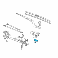 OEM 2016 Honda Accord Link Assy A Diagram - 76520-T2F-A01