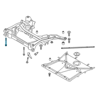OEM 2022 BMW Z4 Hexagon Screw With Flange Diagram - 31-10-6-850-312