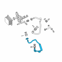 OEM 2019 Cadillac ATS Rear Hose Diagram - 12673649