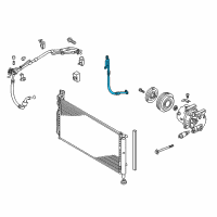 OEM 2015 Kia Cadenza Discharge Hose Diagram - 977623V200