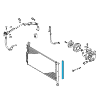 OEM Kia Cadenza Seal-Condenser Diagram - 977983S160