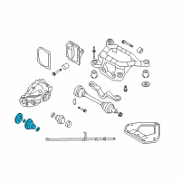 OEM BMW 330i Repair Kit Bellows, Interior Diagram - 33-21-1-229-593
