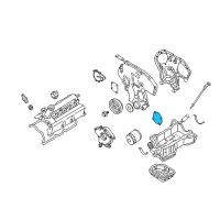 OEM Nissan Cover-Belt, Back Diagram - 13570-AL660