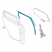 OEM 2019 Lincoln MKC Run Channel Diagram - EJ7Z-7825766-A