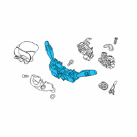 OEM 2019 Hyundai Kona Electric Switch Assembly-Multifunction Diagram - 93400-J9550