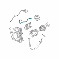 OEM Chrysler Concorde Line-Air Conditioning Suction Diagram - 4758337AD