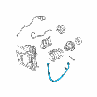 OEM Chrysler Concorde Line-A/C Discharge Diagram - 4758330AE