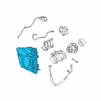 OEM Chrysler 300M CONDENSER-Air Conditioning Diagram - 4758305AE