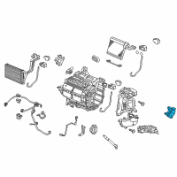 OEM Honda Civic Motor Assembly, Mode Diagram - 79140-TS8-A01