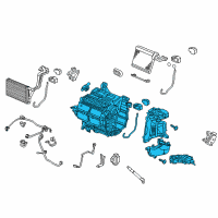 OEM 2015 Honda Civic Heater Sub-Assy. Diagram - 79106-TR6-A01