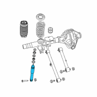 OEM 2018 Ram 2500 ABSORBER-Suspension Diagram - 68233895AE