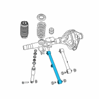 OEM 2015 Ram 3500 Suspension Control Arm Rear Lower Diagram - 4877152AB