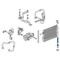 OEM Chevrolet Trax Drier Diagram - 95018601