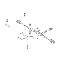 OEM Lexus Nut, FLANGE Diagram - 90178-A0058