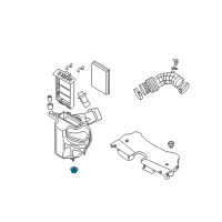 OEM Infiniti QX60 Mounting-Rubber Diagram - 16557-AL50A