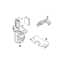 OEM Infiniti FX50 Mounting Assembly RUBBR Diagram - 16557-JN21A