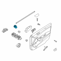 OEM 2019 Hyundai Sonata Switch Assembly-Mirror Remote Control Diagram - 93530-C1000