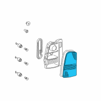 OEM 2005 Scion xB Lens Diagram - 81557-52370