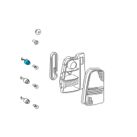 OEM 2005 Scion xB Socket Diagram - 81585-30290