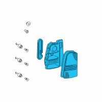 OEM Scion Lens & Housing Diagram - 81561-52350