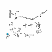 OEM 2018 Toyota Land Cruiser Bushings Diagram - 48815-60260