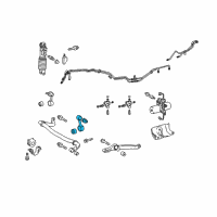 OEM 2014 Toyota Land Cruiser Stabilizer Link Diagram - 48810-60060