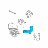 OEM 1999 Toyota Solara Inlet Duct Diagram - 17750-03030