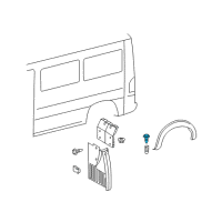 OEM 2006 Dodge Sprinter 2500 Screw Diagram - 6104614AA