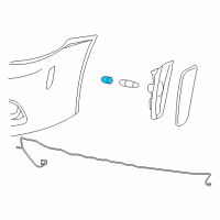 OEM 2009 Pontiac G8 Socket Diagram - 92193045