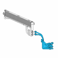 OEM Jeep HOSE/TUBE-Oil Cooler Pressure And Ret Diagram - 68399015AA