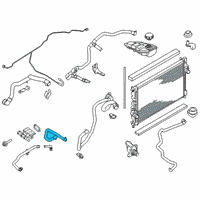 OEM 2022 Ford Transit Connect Hose Diagram - DV6Z-6B850-A