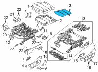 OEM 2022 Ford Maverick ELEMENT ASY - HEATING Diagram - NZ6Z-14D696-A
