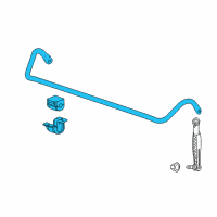 OEM Cadillac CTS Stabilizer Bar Diagram - 84458241