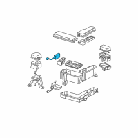 OEM Toyota Sequoia Resistor Diagram - 23080-50150